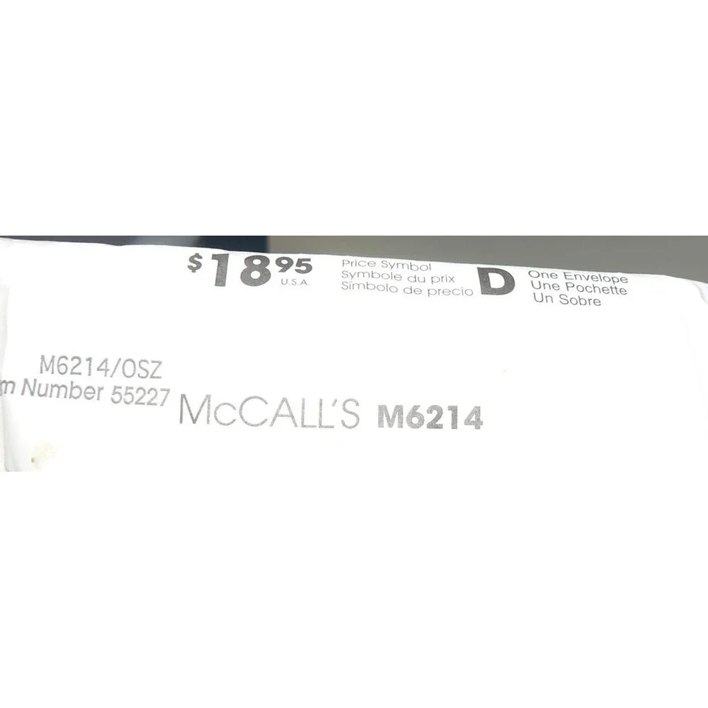 McCalls mccalls m6214